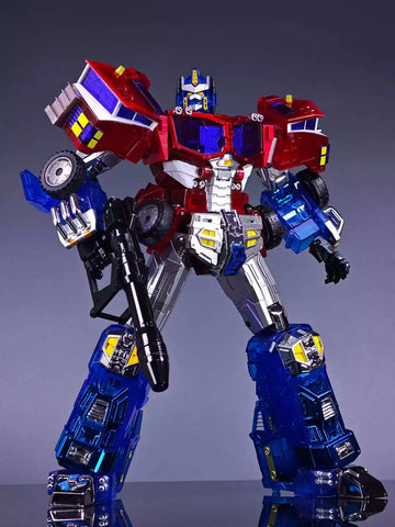 Transform and Rollout TR-02EX TR02EX Commander of Stars Cybertron SIEGE Optimus Prime Galaxy Convoy EX Version