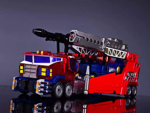 Transform and Rollout TR-02EX TR02EX Commander of Stars Cybertron SIEGE Optimus Prime Galaxy Convoy EX Version