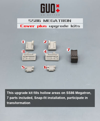 【Incoming】Go Better Studio GX-76 GX76 Upgrade Kit / Gap fillers for Studio Series 86 SS86 Movie Megatron Upgrade Kit