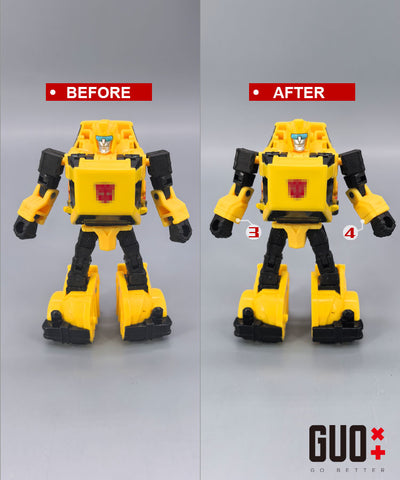 【Incoming】Go Better Studio GX-78 GX78 Upgrade Kit / Gap fillers for Age of the Primes AOTP Autobot Bumper Upgrade Kit