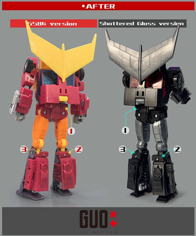 【Incoming】Go Better Studio GX-87A / GX-87B GX87A / GX87B Upgrade Kit / Gap fillers for SS86 Rodimus Prime / Rodimus SG Upgrade Kit