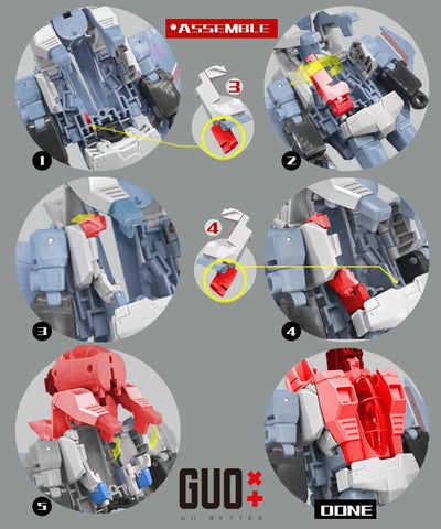 【Incoming】Go Better Studio GX-85 GX85 Upgrade Kit / Gap fillers for Studio Series SS86 Movie Thundercracker Upgrade Kit
