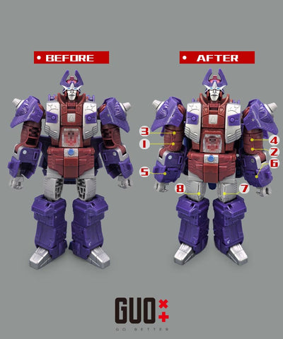 Go Better Studio GX-81 GX81 Upgrade Kit / Gap fillers for Age of the Primes Alpha Trion Upgrade Kit