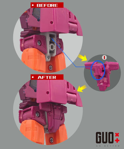 【Incoming】Go Better Studio GX-87A / GX-87B GX87A / GX87B Upgrade Kit / Gap fillers for SS86 Rodimus Prime / Rodimus SG Upgrade Kit