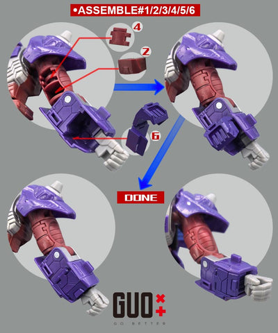 Go Better Studio GX-81 GX81 Upgrade Kit / Gap fillers for Age of the Primes Alpha Trion Upgrade Kit