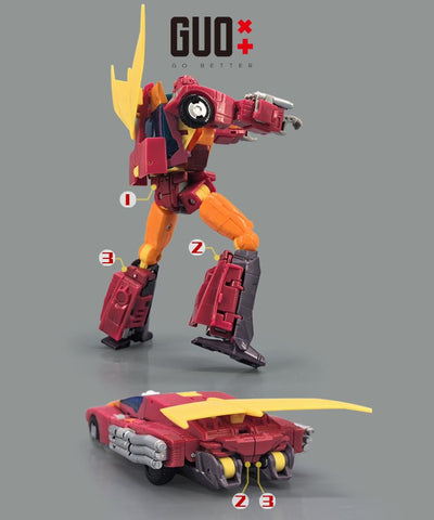 【Incoming】Go Better Studio GX-87A / GX-87B GX87A / GX87B Upgrade Kit / Gap fillers for SS86 Rodimus Prime / Rodimus SG Upgrade Kit
