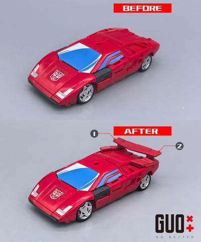 Go Better Studio GX-30DV GX30DV (GX-30B / 30B) Upgrade Kit / Gap fillers for  WFC Kingdom / SS Devastation Sideswipe Upgrade Kit