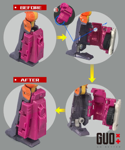【Incoming】Go Better Studio GX-87A / GX-87B GX87A / GX87B Upgrade Kit / Gap fillers for SS86 Rodimus Prime / Rodimus SG Upgrade Kit