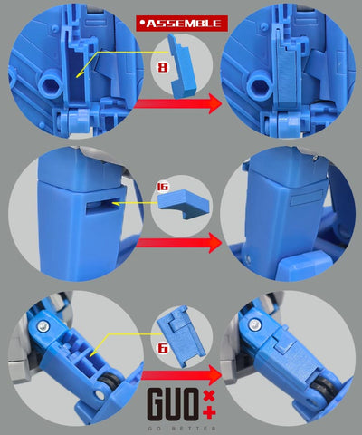【Incoming】Go Better Studio GX-85 GX85 Upgrade Kit / Gap fillers for Studio Series SS86 Movie Thundercracker Upgrade Kit