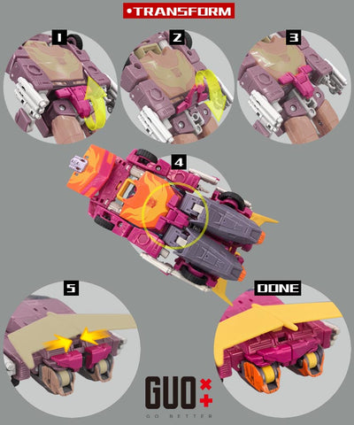 【Incoming】Go Better Studio GX-87A / GX-87B GX87A / GX87B Upgrade Kit / Gap fillers for SS86 Rodimus Prime / Rodimus SG Upgrade Kit