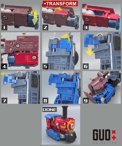 Go Better Studio GX-80 GX80 Upgrade Kit / Gap fillers for Timelines Hearts of Steel Optimus Prime Upgrade Kit