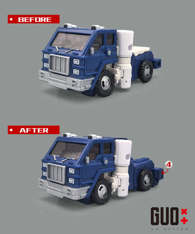 Go Better Studio GX-23B GX23B Gap Fillers for WFC Kingdom Pipes / Huffer Upgrade Kit