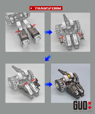 Go Better Studio GX-79 GX79 Upgrade Kit / Gap fillers for Timelines Hearts of Steel Megatron Upgrade Kit