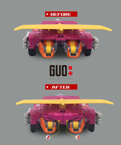 【Incoming】Go Better Studio GX-87A / GX-87B GX87A / GX87B Upgrade Kit / Gap fillers for SS86 Rodimus Prime / Rodimus SG Upgrade Kit