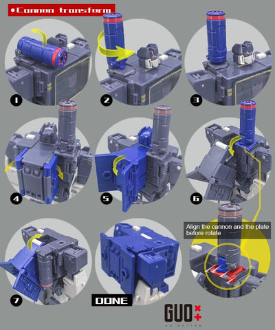 【Incoming】Go Better Studio GX-86 GX86 Upgrade Kit / Gap fillers for Studio Series SS86 Movie Soundwave Upgrade Kit