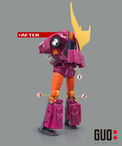 【Incoming】Go Better Studio GX-87A / GX-87B GX87A / GX87B Upgrade Kit / Gap fillers for SS86 Rodimus Prime / Rodimus SG Upgrade Kit