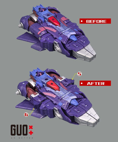 Go Better Studio GX-81 GX81 Upgrade Kit / Gap fillers for Age of the Primes Alpha Trion Upgrade Kit