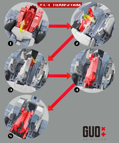 【Incoming】Go Better Studio GX-85 GX85 Upgrade Kit / Gap fillers for Studio Series SS86 Movie Thundercracker Upgrade Kit