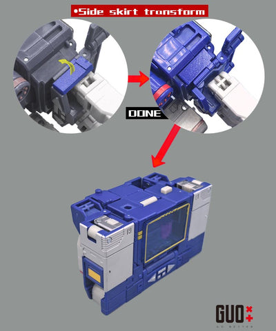 【Incoming】Go Better Studio GX-86 GX86 Upgrade Kit / Gap fillers for Studio Series SS86 Movie Soundwave Upgrade Kit