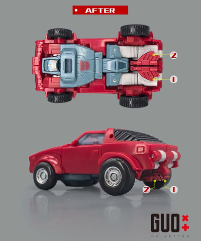 Go Better Studio GX-83 GX83 Upgrade Kit / Gap fillers for Studio Series SS86 Movie Windcharger Upgrade Kit