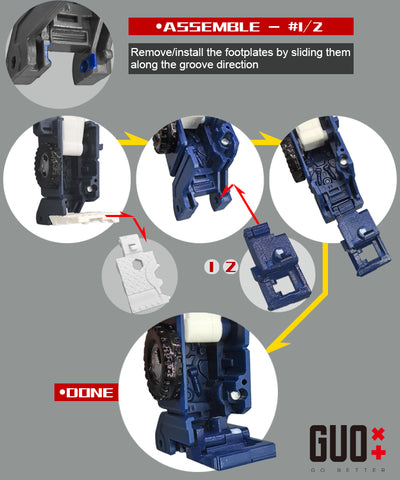 Go Better Studio GX-23B GX23B Gap Fillers for WFC Kingdom Pipes / Huffer Upgrade Kit