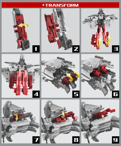 Go Better Studio GX-82 GX82 Upgrade Kit / Gap fillers for Studio Series One Starscream Upgrade Kit