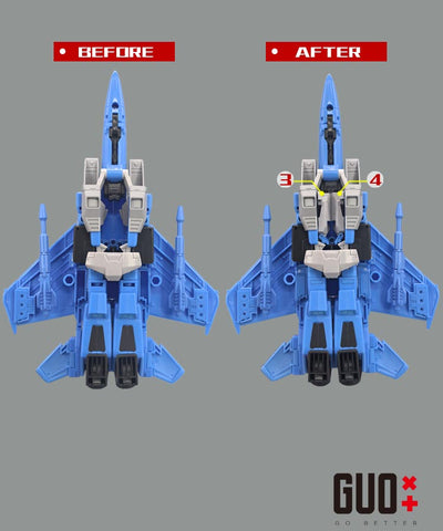 【Incoming】Go Better Studio GX-85 GX85 Upgrade Kit / Gap fillers for Studio Series SS86 Movie Thundercracker Upgrade Kit