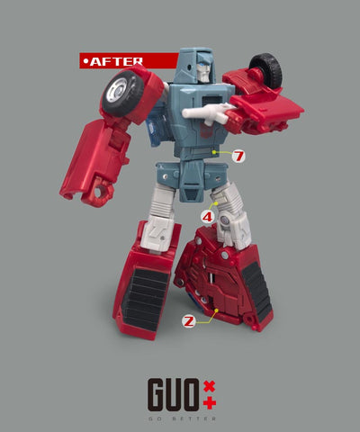 Go Better Studio GX-83 GX83 Upgrade Kit / Gap fillers for Studio Series SS86 Movie Windcharger Upgrade Kit