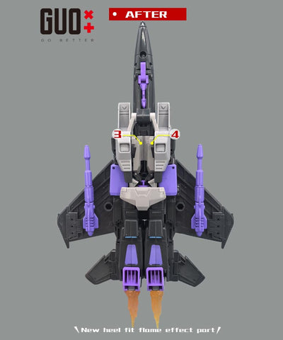 【Incoming】Go Better Studio GX-85B GX85B Upgrade Kit / Gap fillers for Studio Series SS86 Movie Skywarp Upgrade Kit
