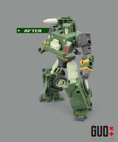 Go Better Studio GX-61 / GX-18U / GX-08U GX61 / GX18U / GX08U Upgrade Kit / Gap fillers for Generations Selects Legacy United Autobots Hound / Sunstreak / Wheeljack Upgrade Kit
