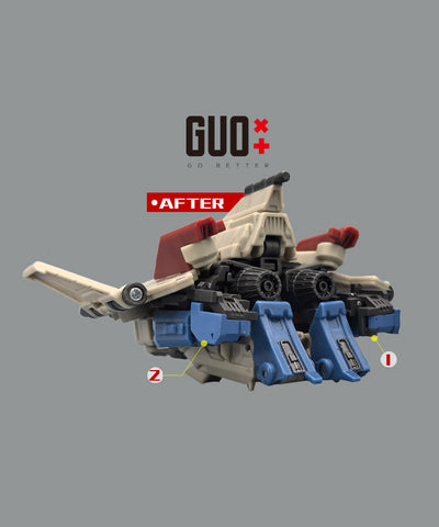 Go Better Studio GX-82 GX82 Upgrade Kit / Gap fillers for Studio Series One Starscream Upgrade Kit