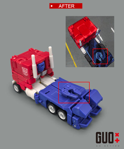 【Incoming】Go Better Studio GX-73R / GX-73B GX73R / GX73B Upgrade Kit / Gap fillers for Studio Series Devastation Optimus Prime Upgrade Kit