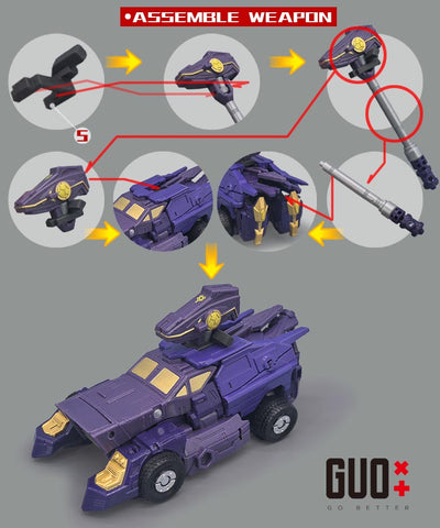 【Incoming】Go Better Studio GX-88 GX88 Upgrade Kit / Gap fillers for Age of the Primes AotP Solus Prime Upgrade Kit
