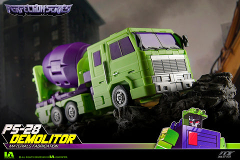 Mastermind Creations Ocular Max PS-28 PS28 Demolitor （Mixmaster, Devastator Combiner) 23cm / 9"