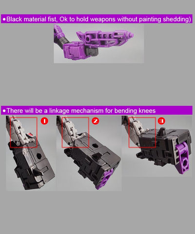 Go Better Studio GX-51 GX51 Gap fillers for Legacy Evolution Shrapnel ( Upgrade Kit+ Gap Fillers)