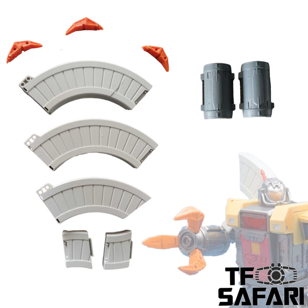Pangu Toys Upgrade Kit for PT-02 PT02 Mighty Miracle God (Omega Suprem ...