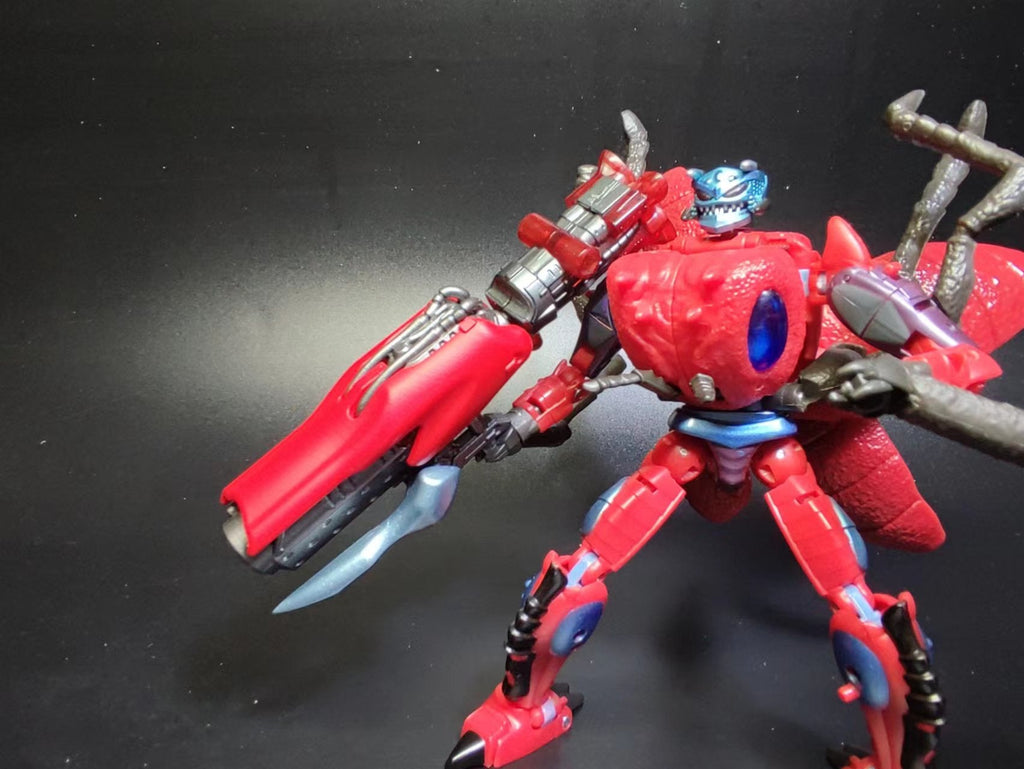Resin Weapon Drill Gun Upgrade Kit – For Legacy Predacon Inferno Action Figure