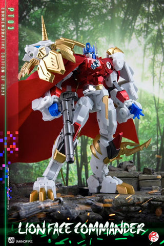 Pangu Toys PT-03 PT03 Lion Face Commander (Lio Convoy) 15cm / 6"