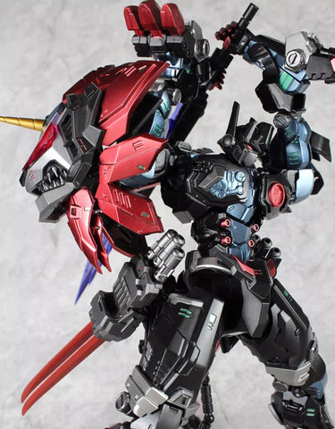 NeoArt Toys NT-11 NT11 Dual Form Xerxes Beast Muscle Black Lion (Lio Convoy / Leo Prime) 21.5cm / 8.5"