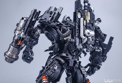 4th Party WJ M06 M-06 (KO MPM06 MPM-06 Ironhide) Oversized (Black Apple Alloy Modified version)