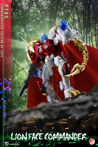 Pangu Toys PT-03 PT03 Lion Face Commander (Lio Convoy) 15cm / 6"