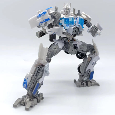 4th party BW BAIWEI TW1022A TW-1022A Ultra Magnus / White Optimus Prime (Modified KO SS32 / SS44) & Weapon Set Black Version 17.5cm / 6.9"