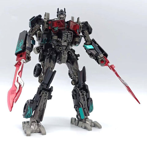 4th party BW BAIWEI TW1022C TW-1022C Optimus Prime (Modified KO SS32 / SS44) & Weapon Set Night Green Version 17.5cm / 6.9"