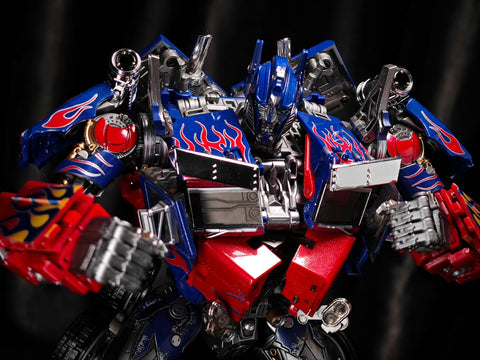 4th Party WJ KO Not MPM04 MPM-04 Optimus Prime Oversized (Black Apple Alloy Modified version) 30cm / 11.5"