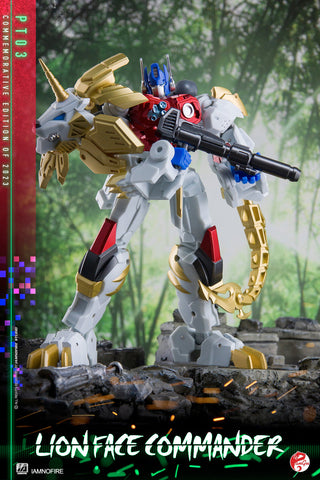 Pangu Toys PT-03 PT03 Lion Face Commander (Lio Convoy) 15cm / 6"