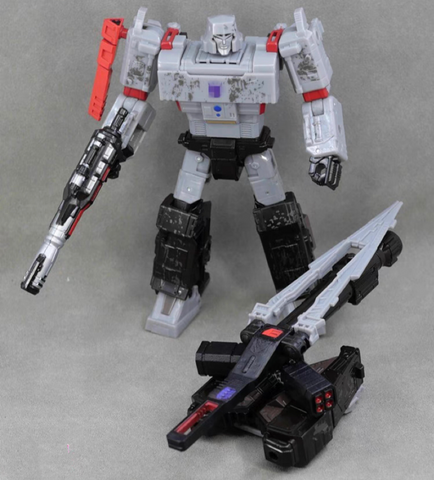 Black Soil Lab BS01 BS-01 IDW Upgrade Kit / Weapon Set for Siege Megatron Upgrade Kit