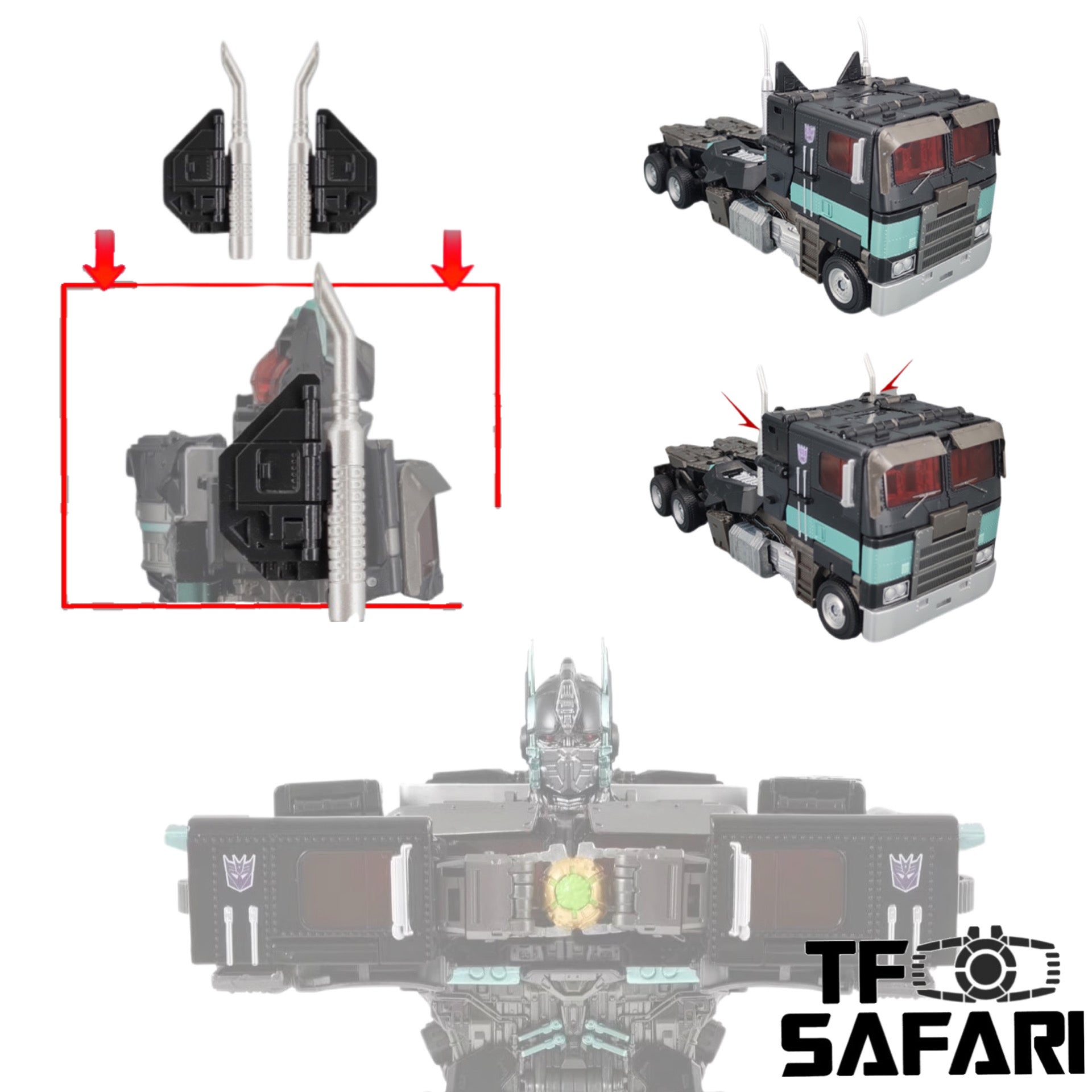 トランスフォーマー BW セット1 Upgrade Kits (NO DNA) – tagged