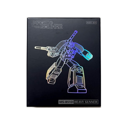 Magic Square MS-Toys MS-B51D MSB51D Lord of War Heavy Gunner (Brawl, Not Bruticus Combiner) IDW Version 10cm, 4"ni