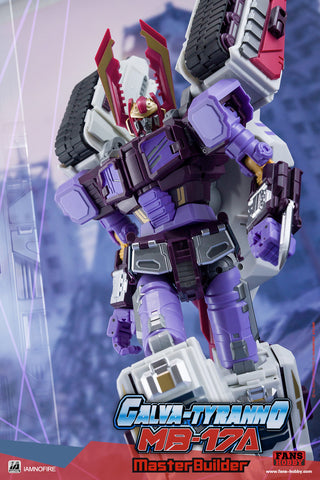 FansHobby FH MB-17A MB17A Galva-Tyranno (Armada Megatron) Master Build Purple Version 29.5cm