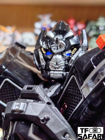 4th Party Black Apple M-06 M06（KO Not MPM06 MPM-06）Masterpiece Ironhide Oversized (Black Apple Alloy Modified version / Black Box)